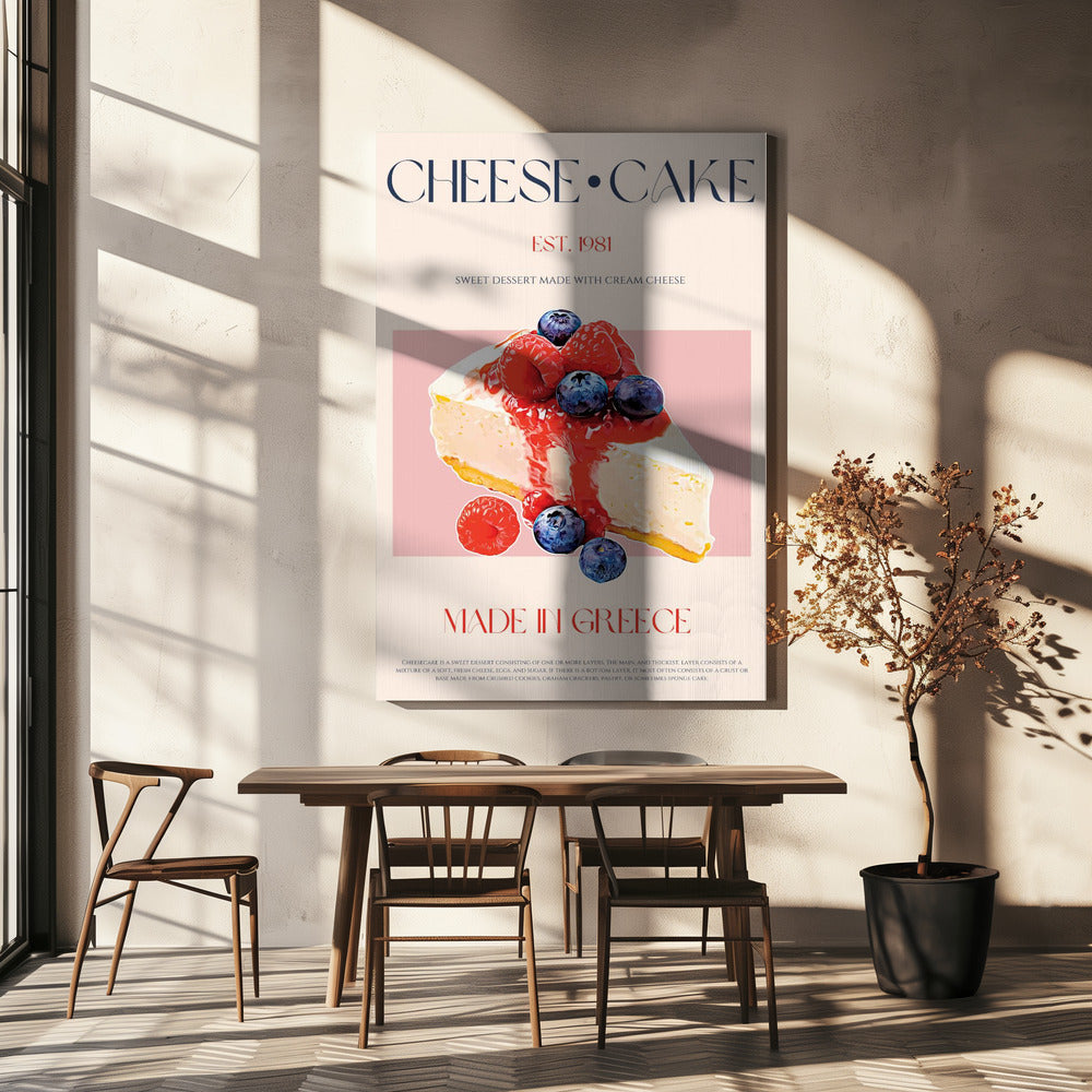 Griechisches Dessertglück | Leinwand