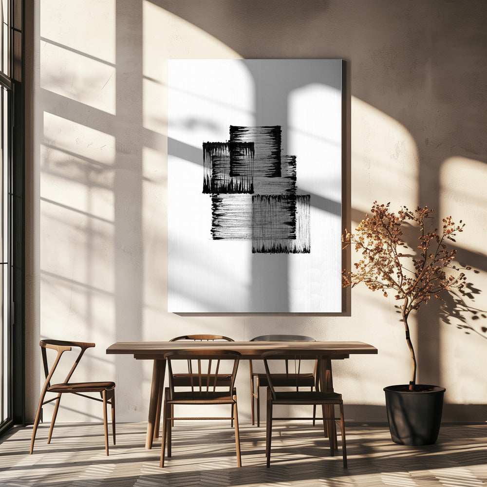 01a Stick Ink  24x36 | Canvas