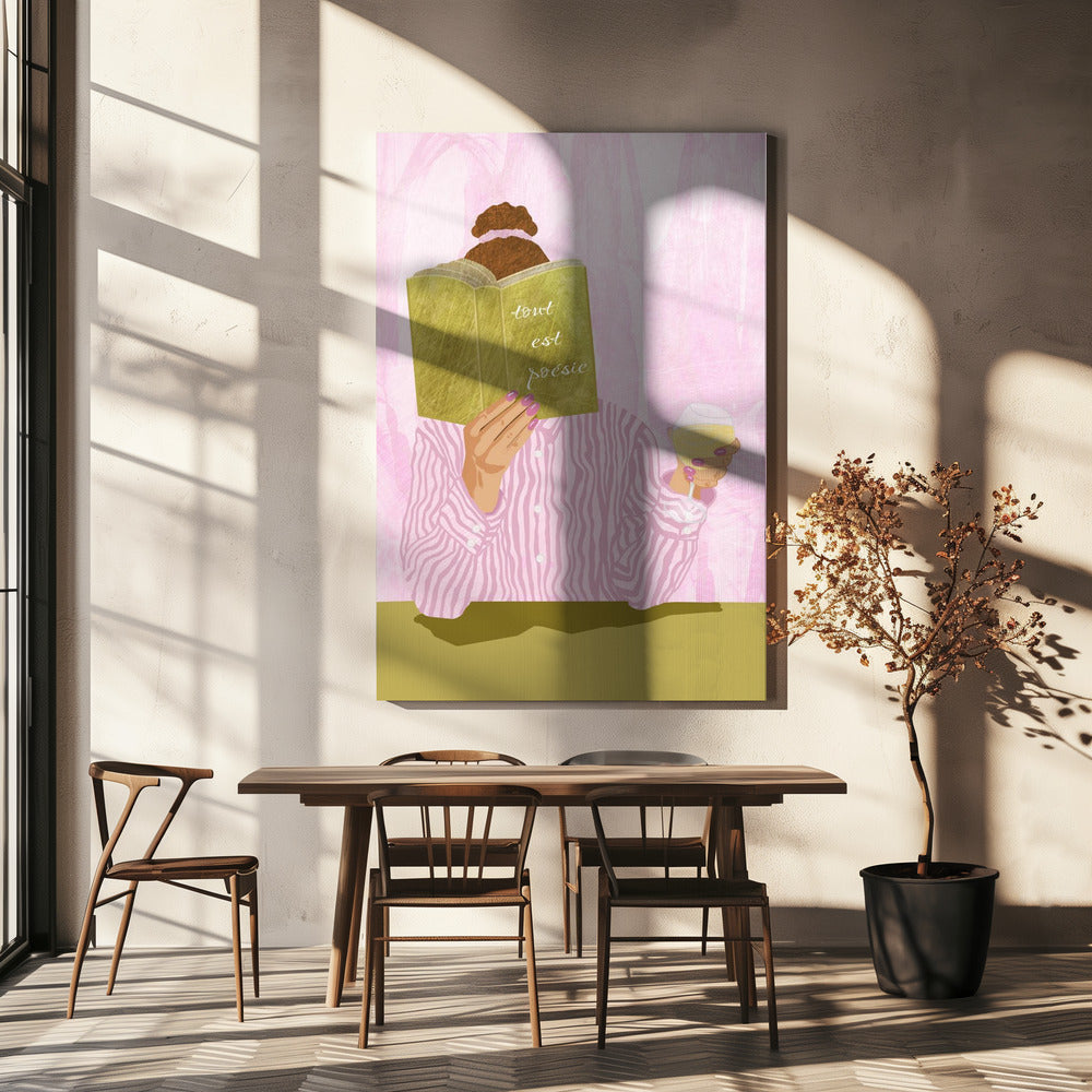 Tout Est Poesie | Leinwand