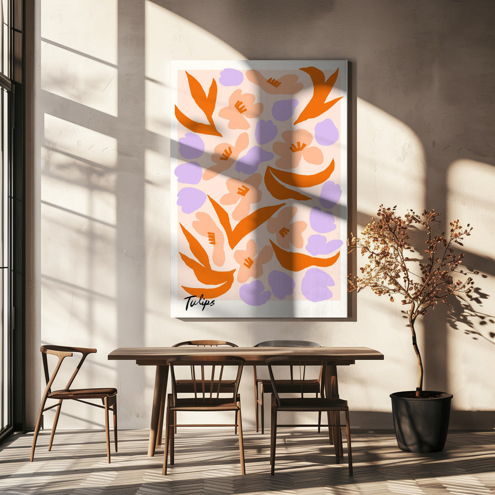 Tulips 08 | Canvas