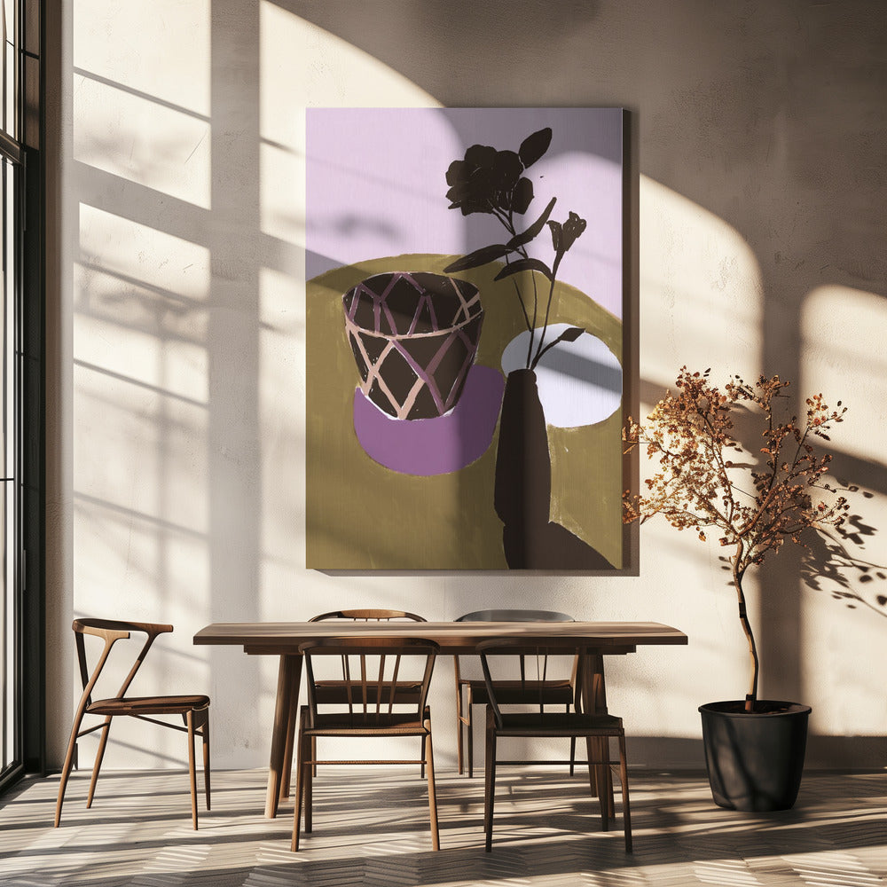 Geometrisches Stillleben | Leinwand