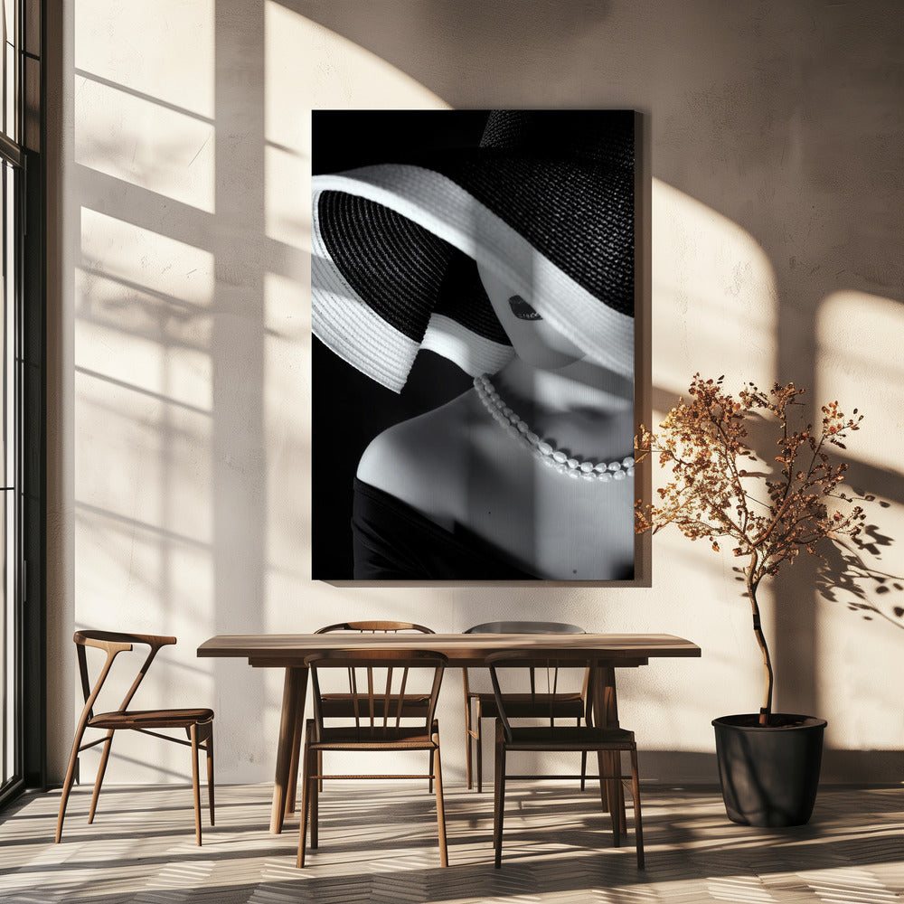 Eleganz im Schatten | Leinwand