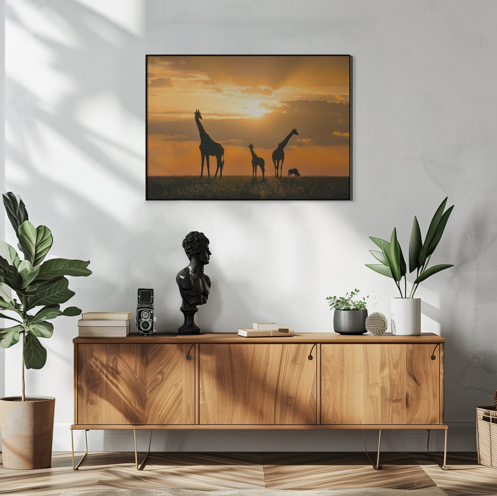Goldenes Afrika | Poster