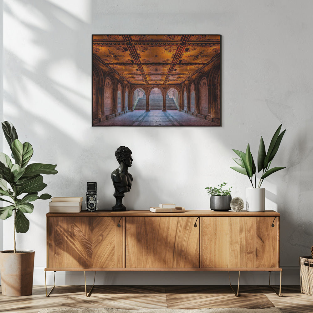 Ein Spaziergang im Park | Poster