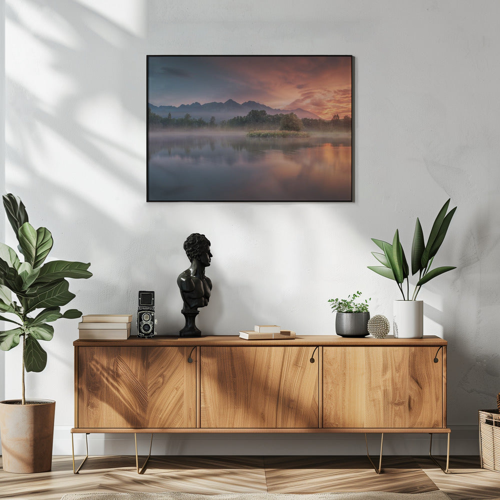 Tagesanbruch am See | Poster