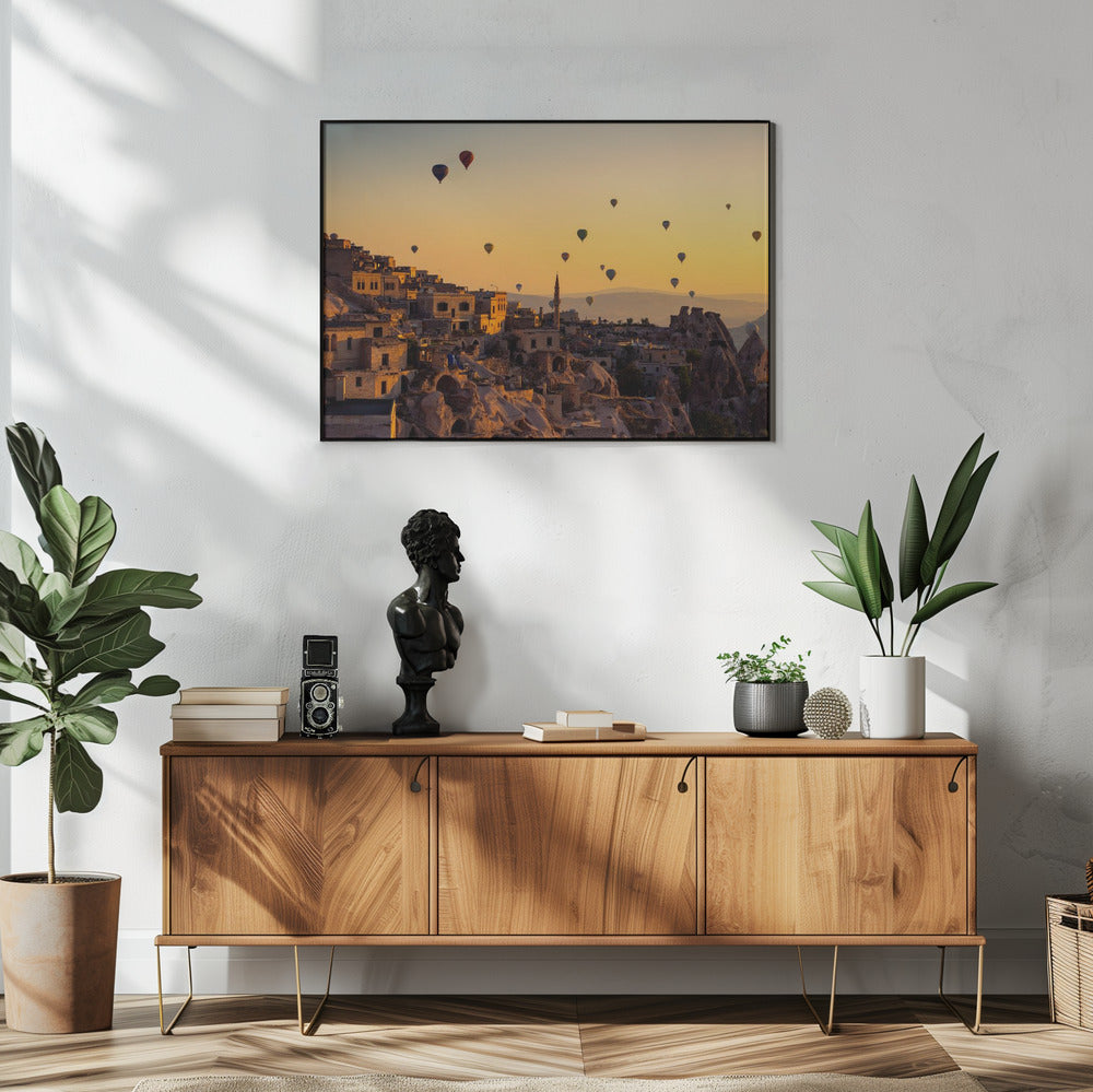 Sonnenaufgang über Kappadokien | Poster