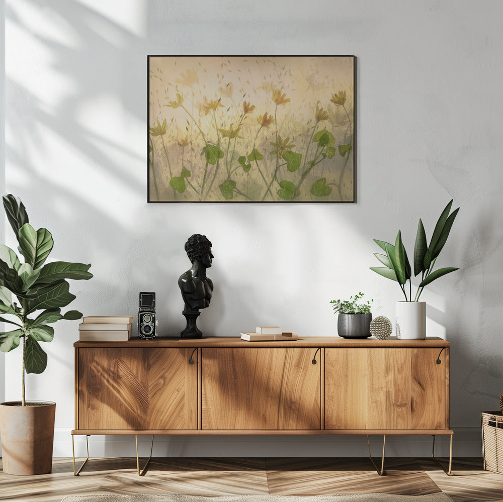 Sunny flowers | Poster