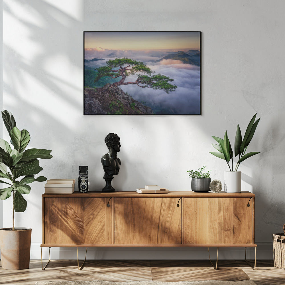 Auf dem Felsen | Poster