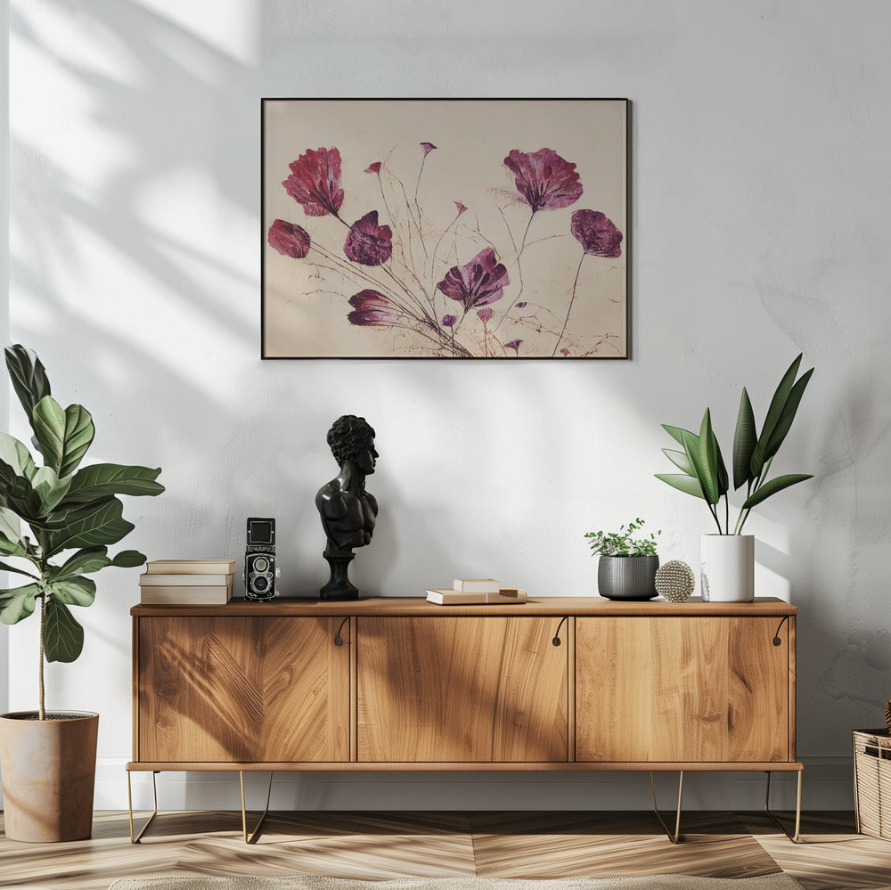 Crimson Bloom Tanz | Poster