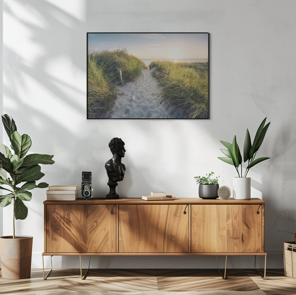 Zum Strand | Poster