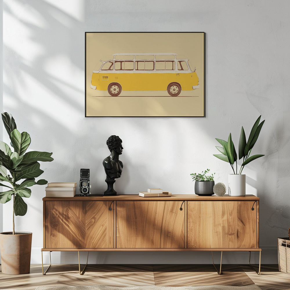 Gelber Van | Poster