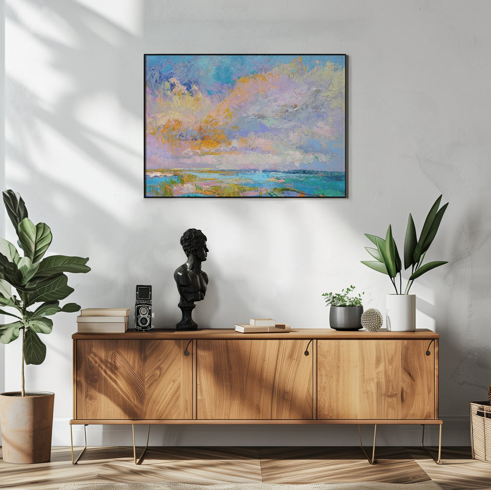 Bunte Landschaft | Poster