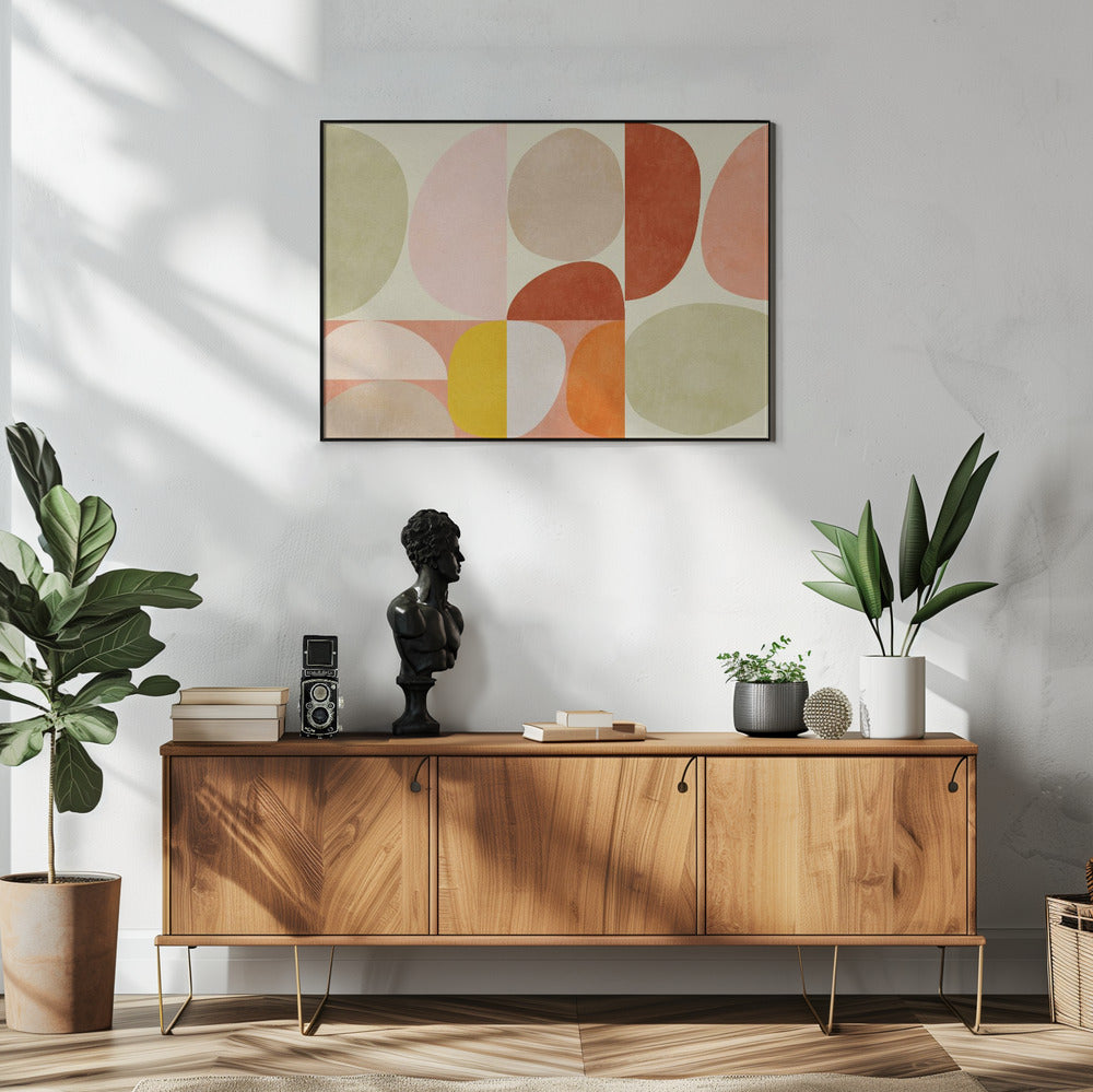 Pastellgeometrie | Poster