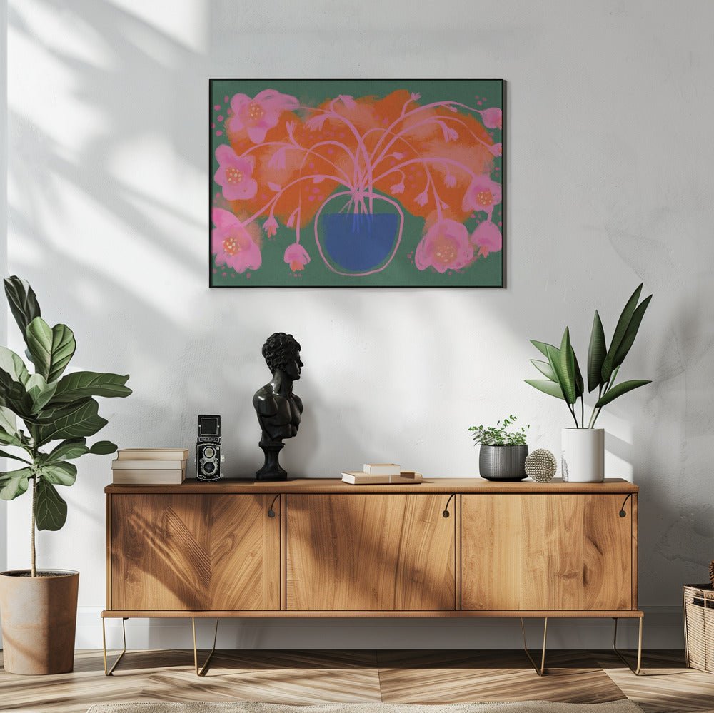 Floral Burst Symphonie | Poster