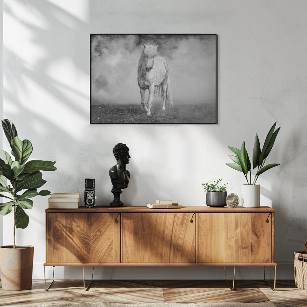 And there came a white horse | Poster