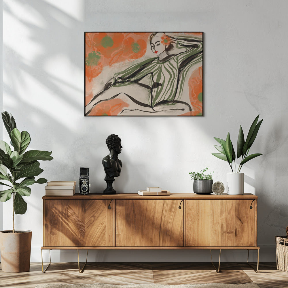 Florale Gelassenheit | Poster