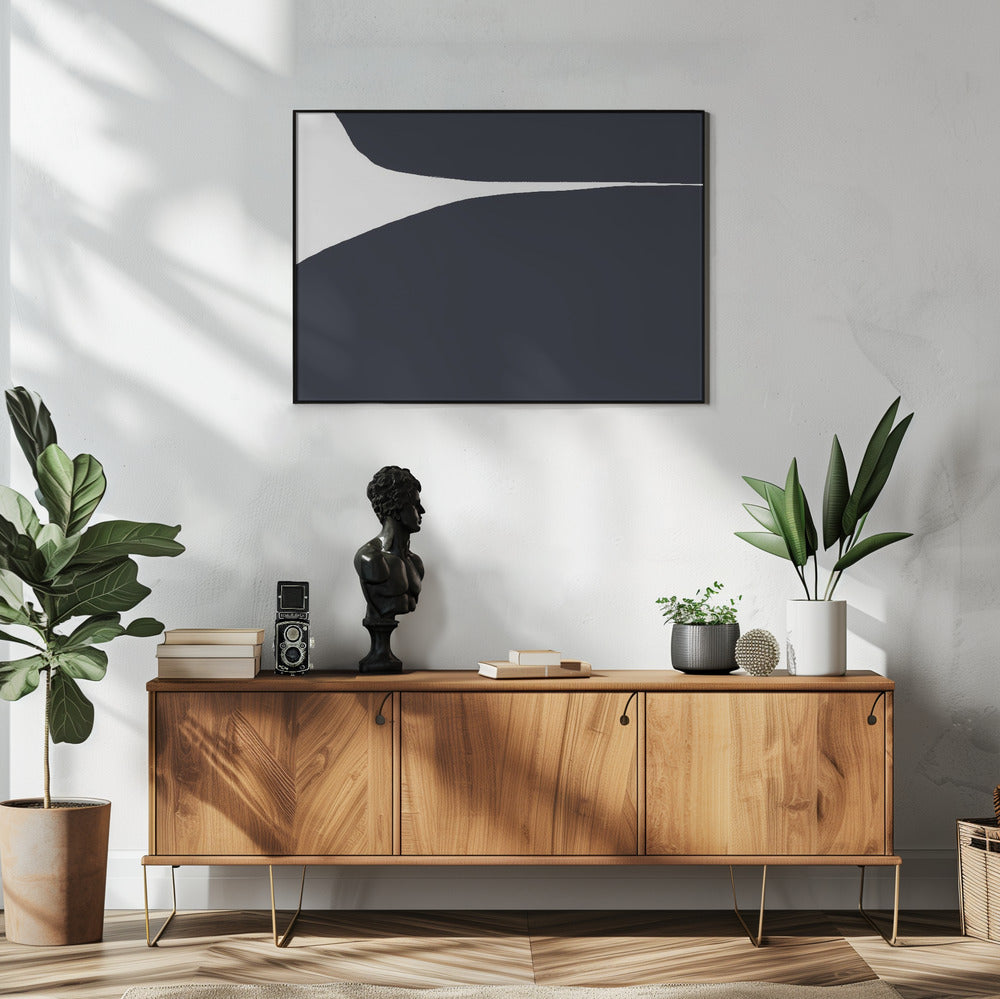 Monochromer Horizont | Poster