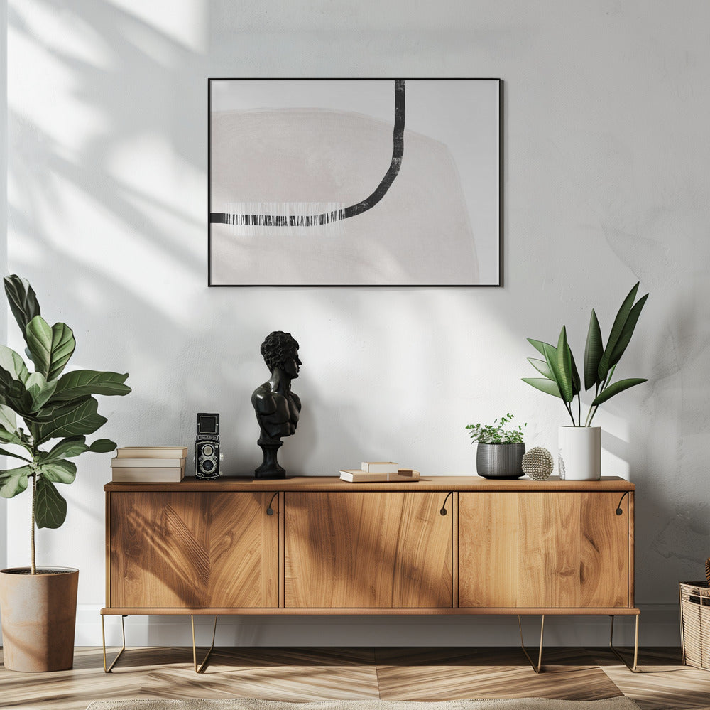 Geschwungene Stille | Poster
