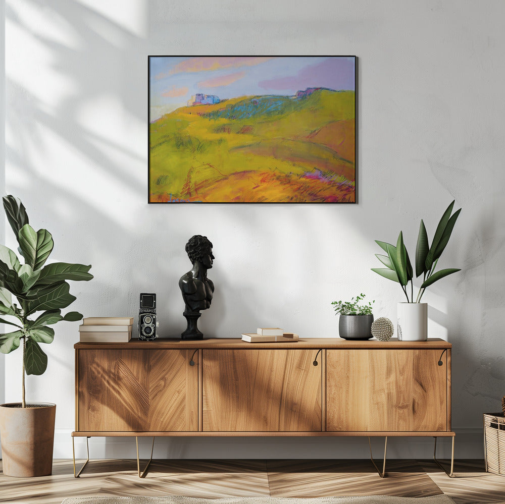 Vibrant Hillside Dream | Poster