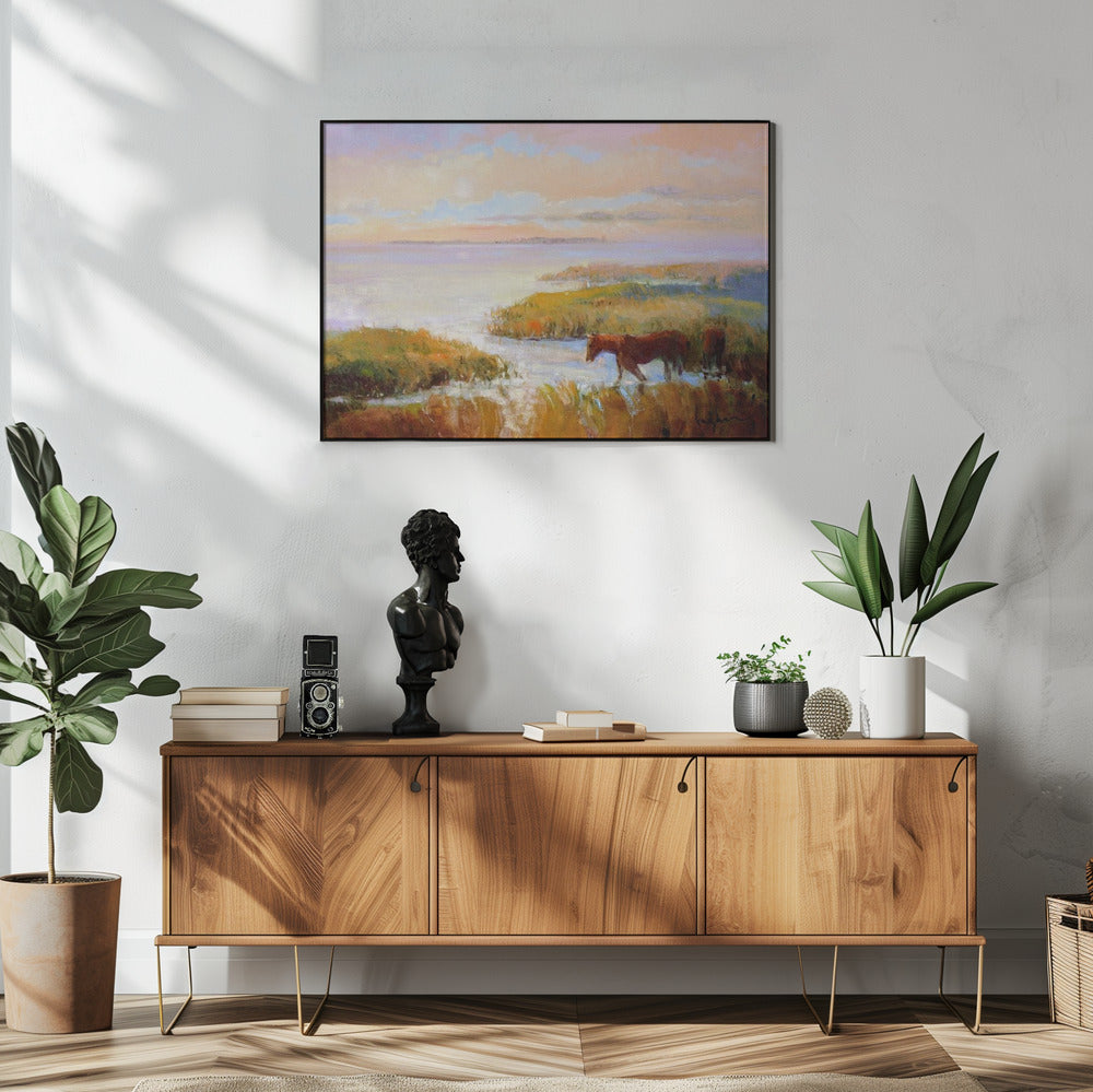 Ruhige Sumpflandschaft | Poster