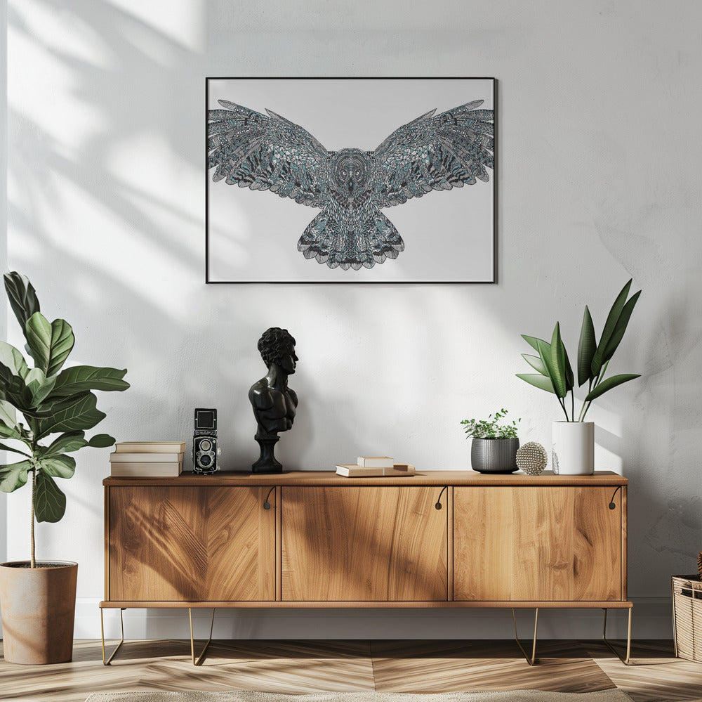 Große Eule | Poster