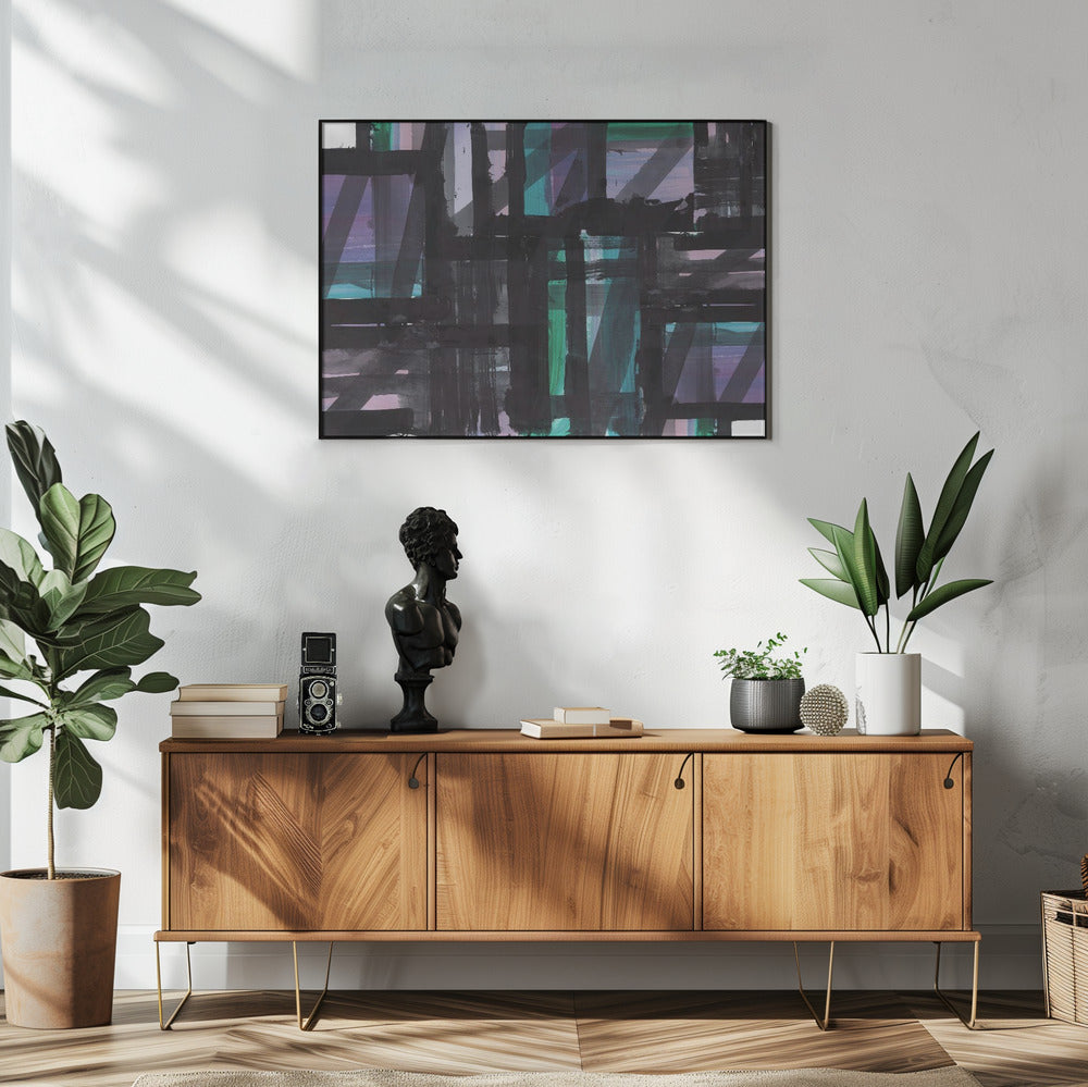 Abstrakte Moderne 4 | Poster