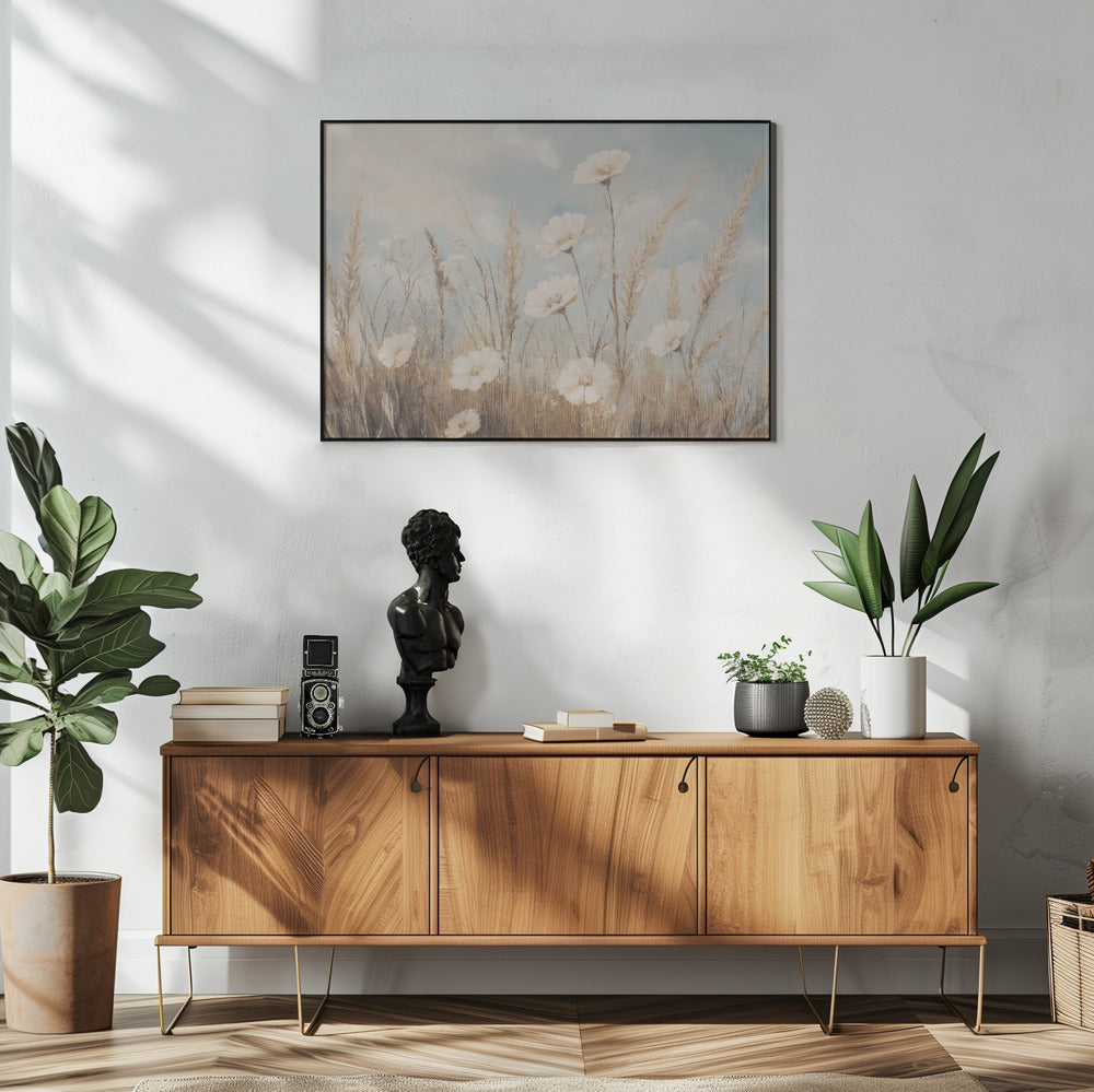 Ruhige Wiesenblüten | Poster