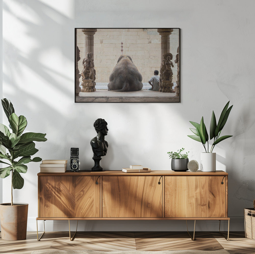 Der Elefant und sein Mahot | Poster
