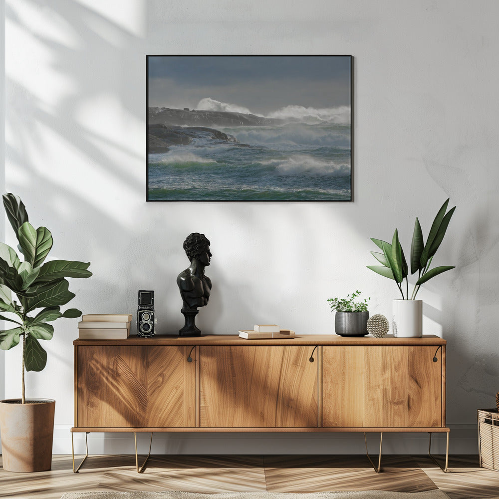 Im Schutz eines Leuchtturms | Poster