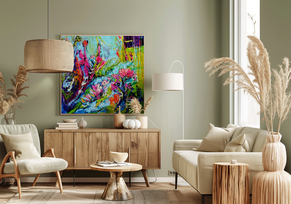 Botanische Ausstrahlung | Leinwand