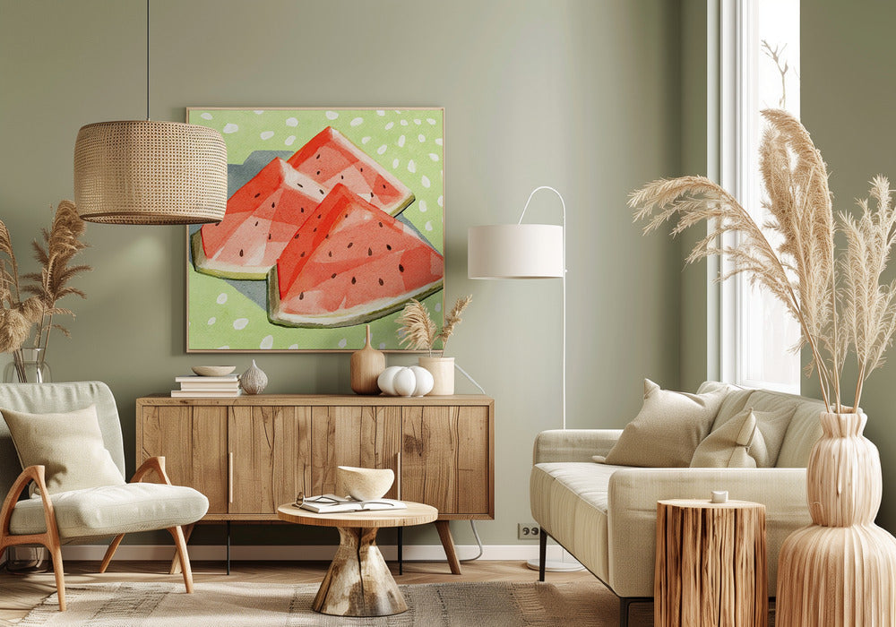 Wassermelone | Leinwand