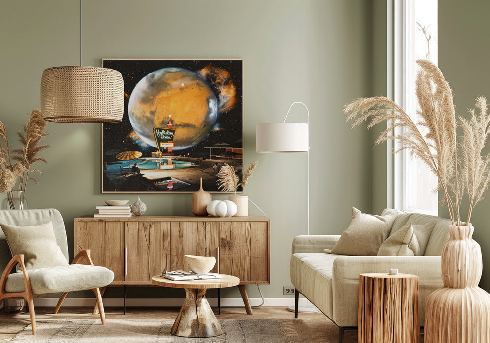 Das Weltraumhotel | Leinwand