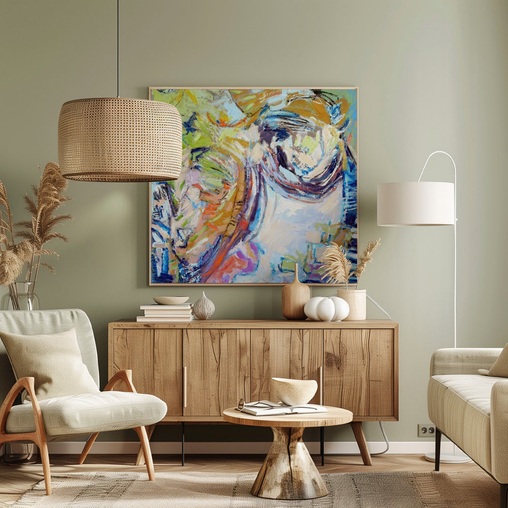 Enthüllte florale Brillanz | Leinwand