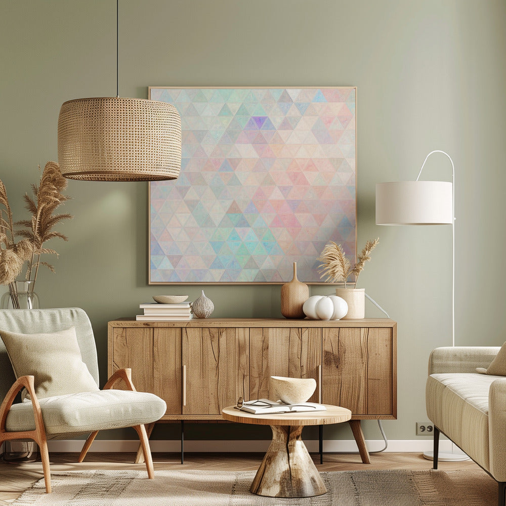Mosaik Energiekunst (92) | Leinwand