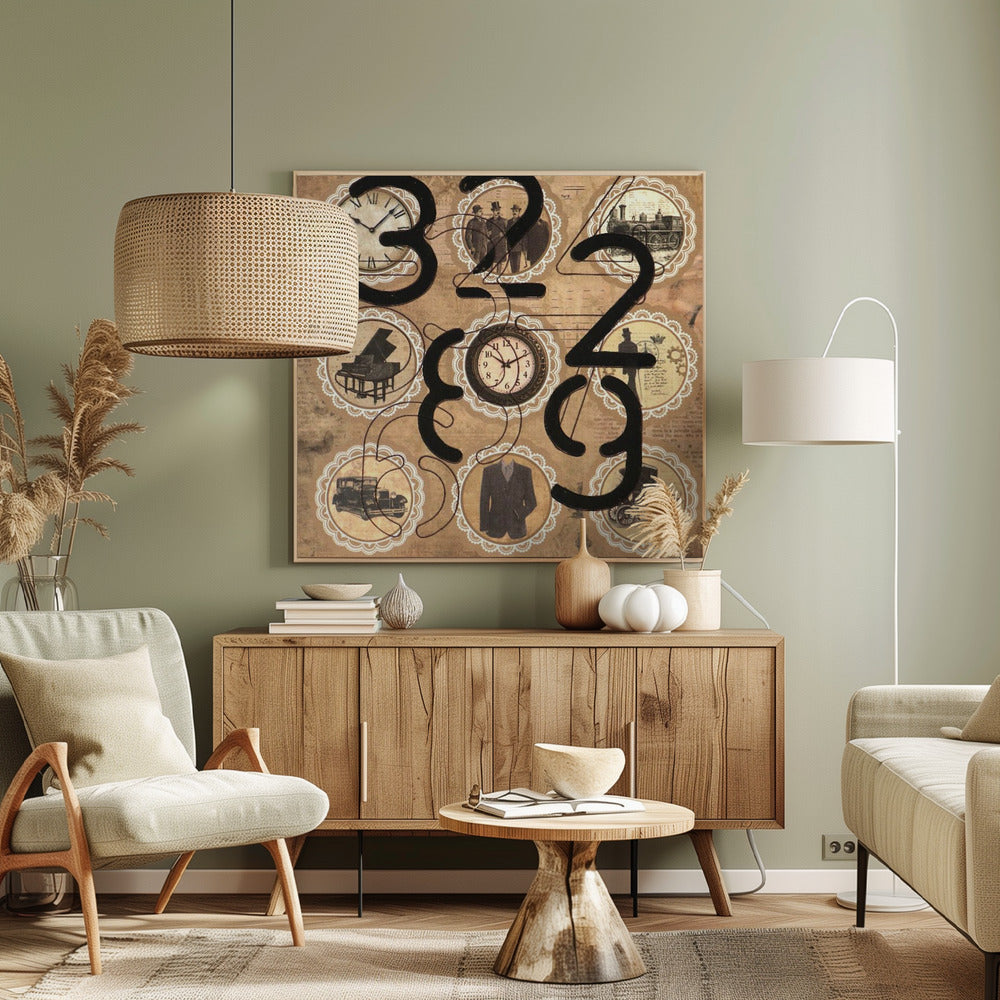 letter art 10 | Canvas