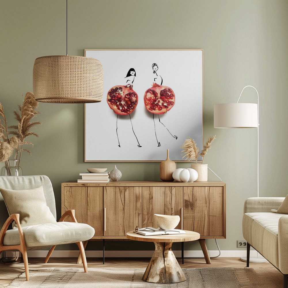 Pom Duo | Canvas
