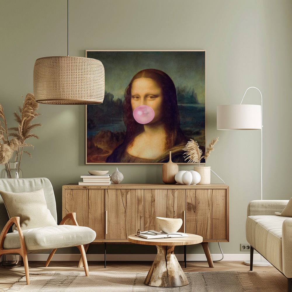 Mona Lisa Kaugummi | Leinwand