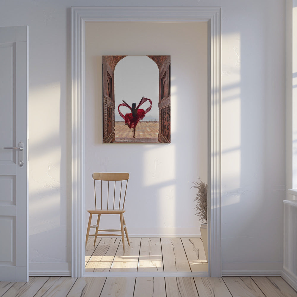 Taj Mahals Herz | Leinwand