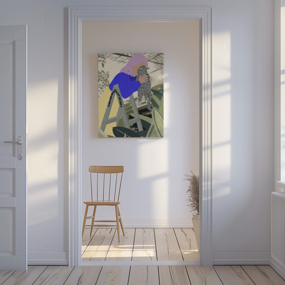 Hi Kitty, I love you! | Canvas