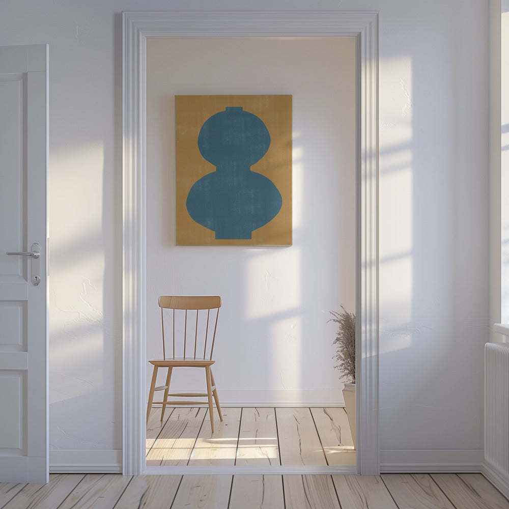 Vase Nr. 4. | Leinwand
