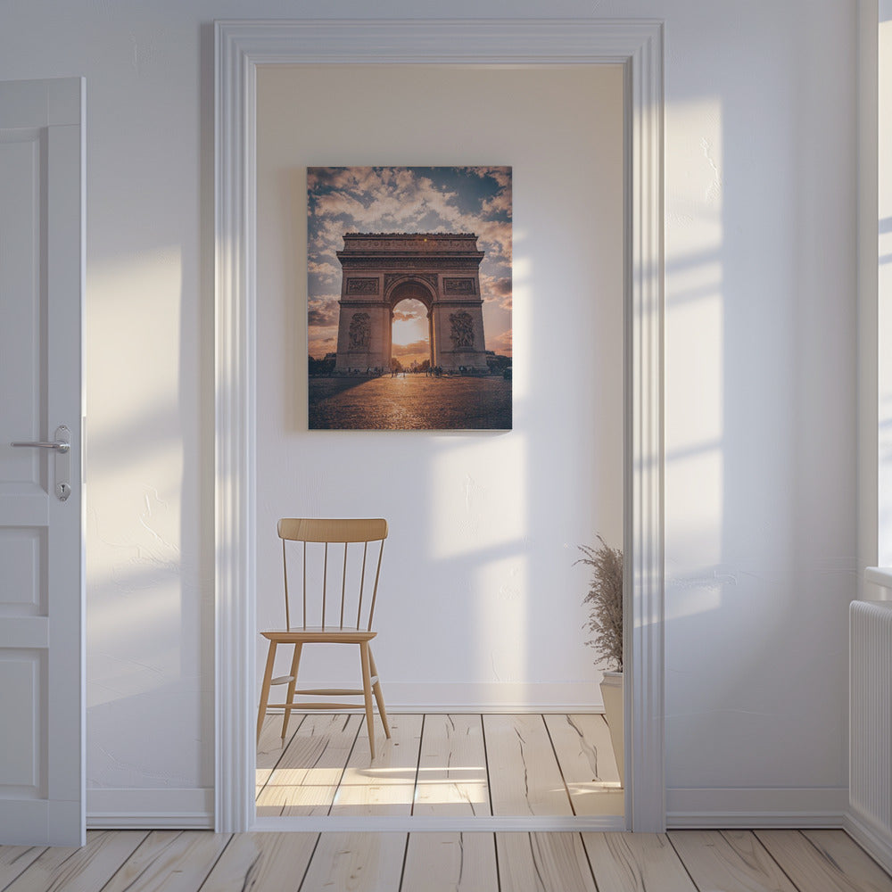 Goldener Bogen von Paris | Leinwand