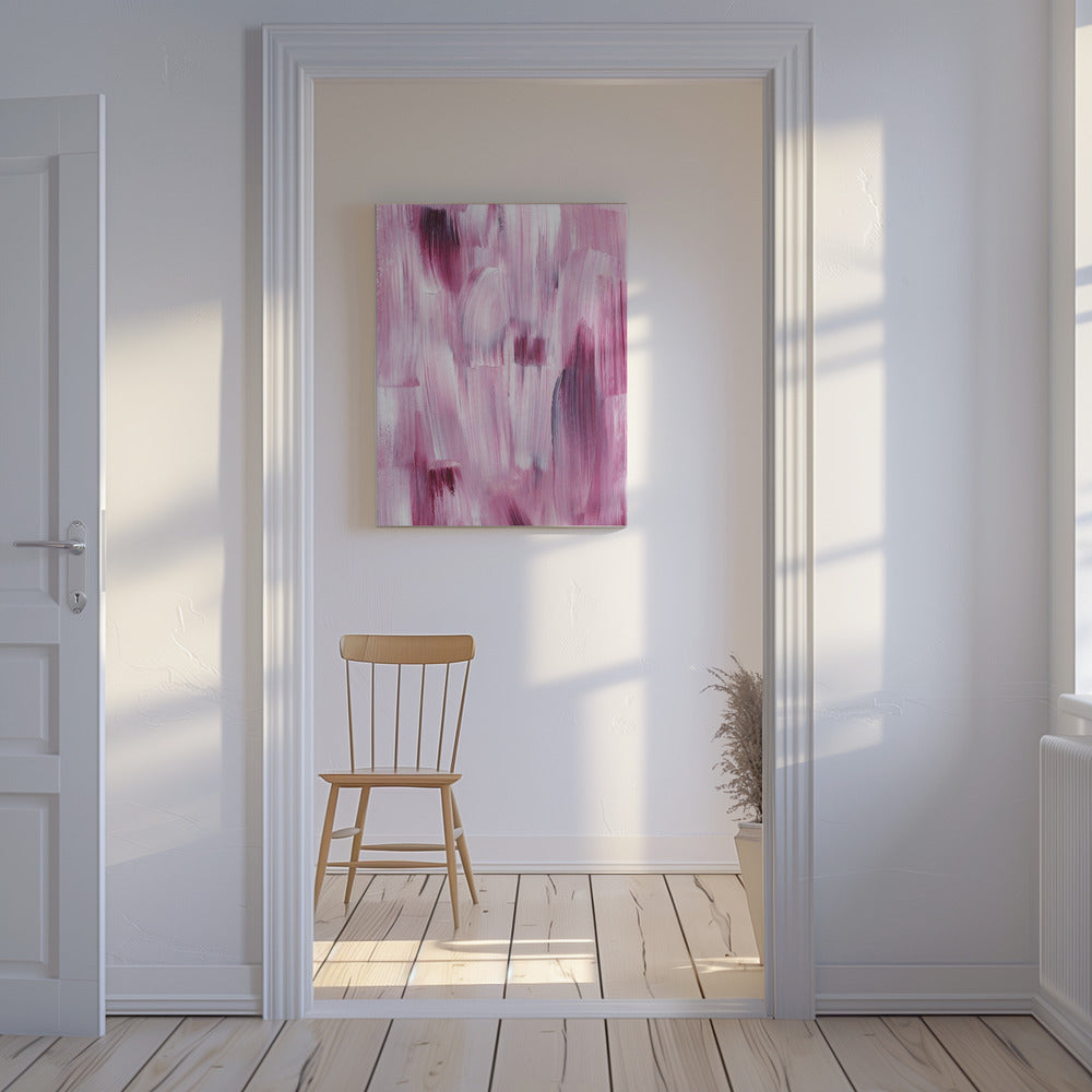 Ausdrucksstarke bunte Pinselstriche | Leinwand