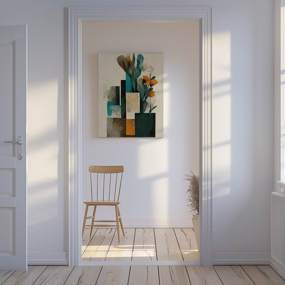 Floral Geometry | Canvas