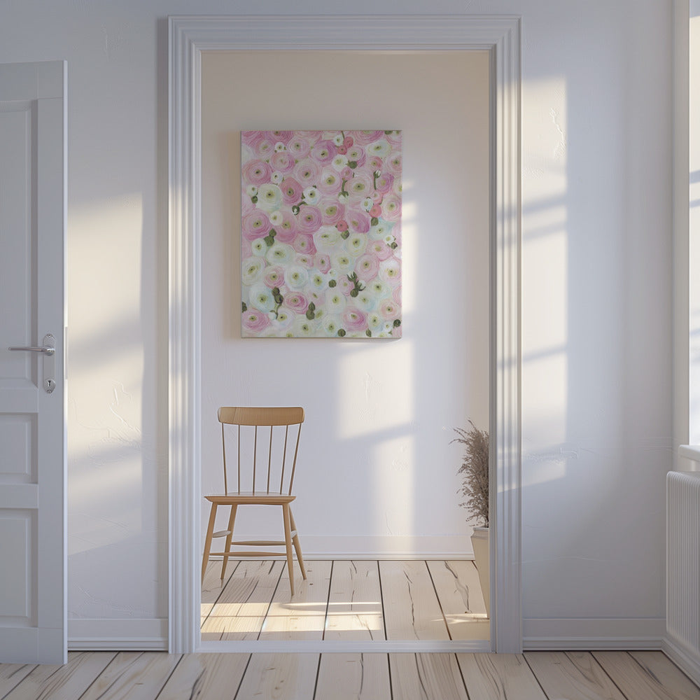 Gabry malerische Ranunkeln | Leinwand