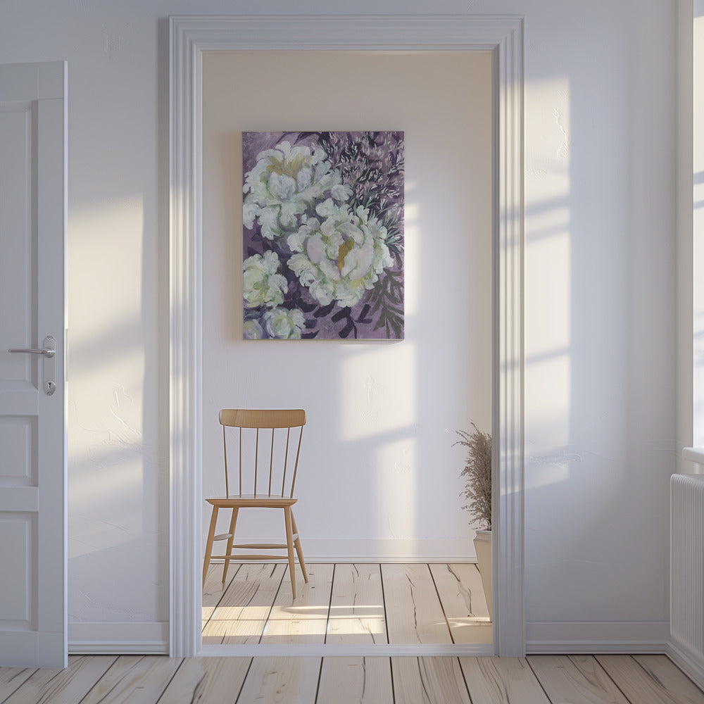 Eliany malerischer Blumenstrauß | Leinwand