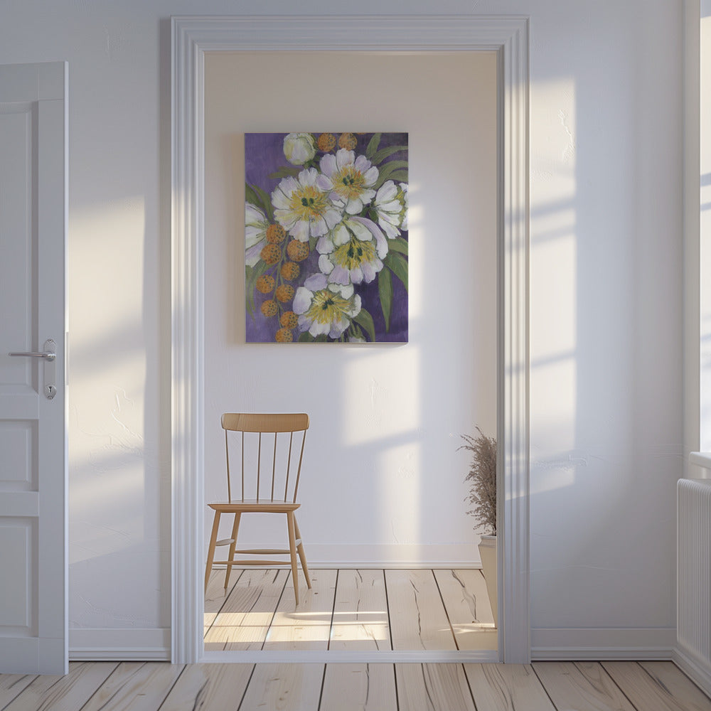 Choi malerischer Blumenstrauß | Leinwand