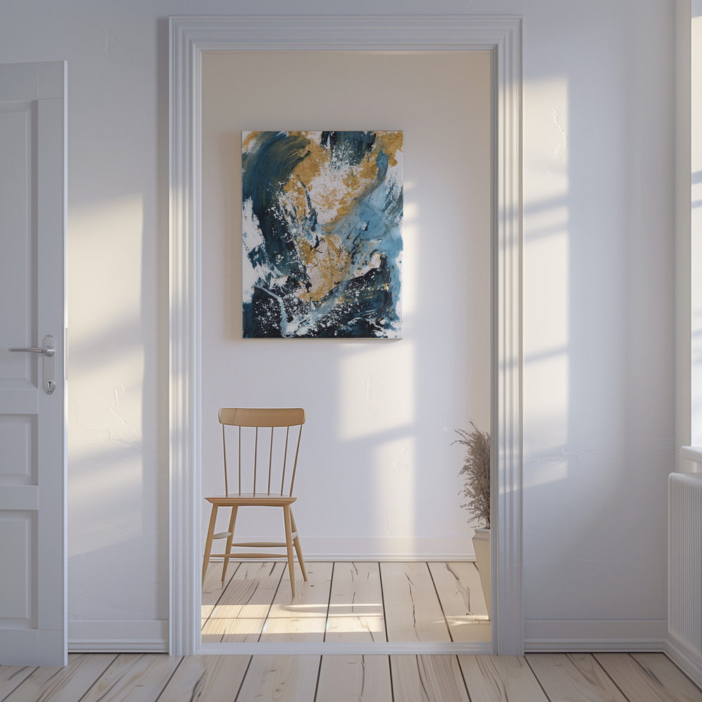Goldenes Meer | Leinwand