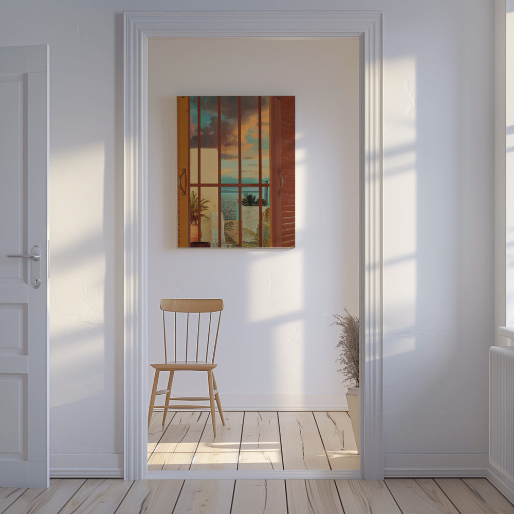 OFFENES FENSTER | Leinwand