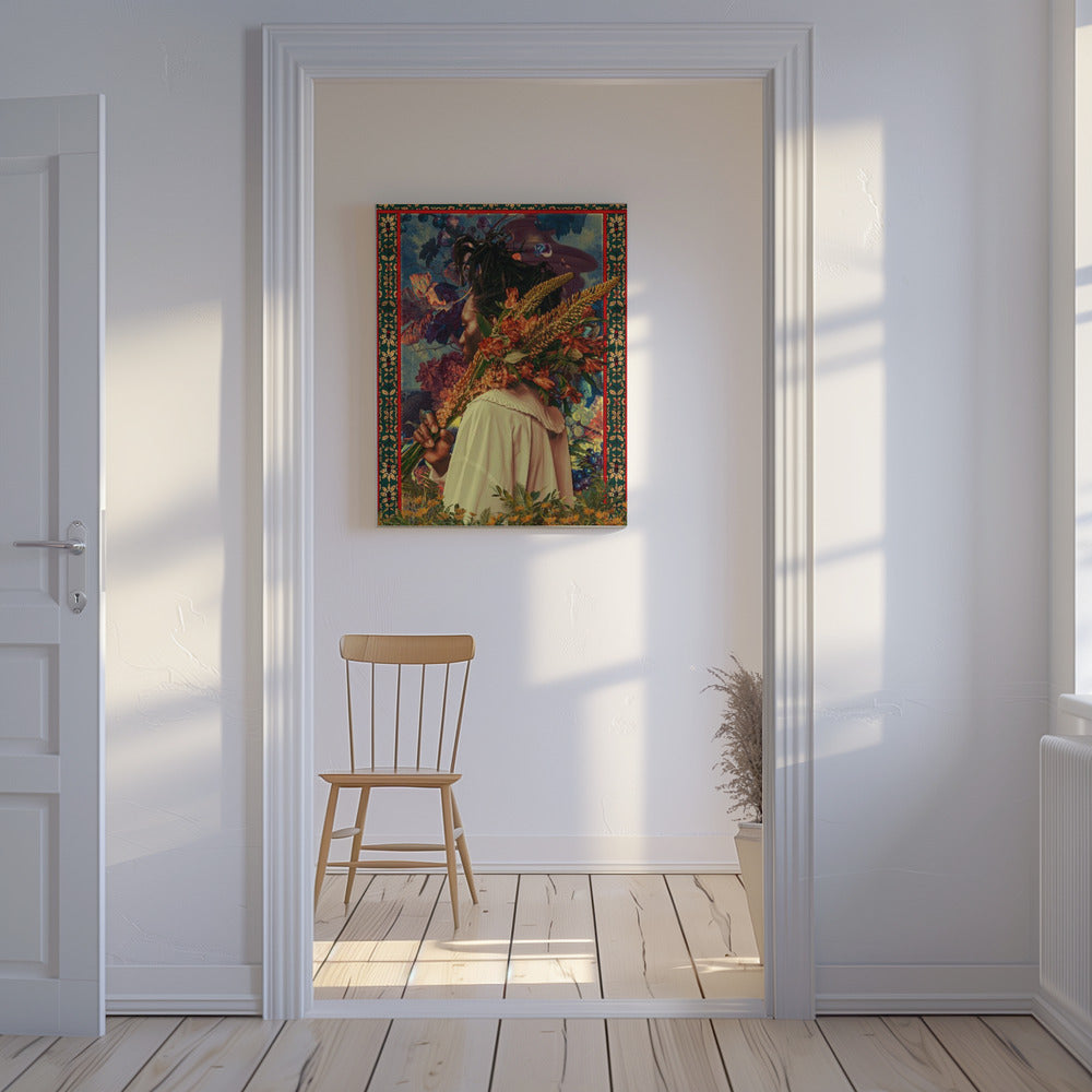 BLUMENJUNGE | Leinwand