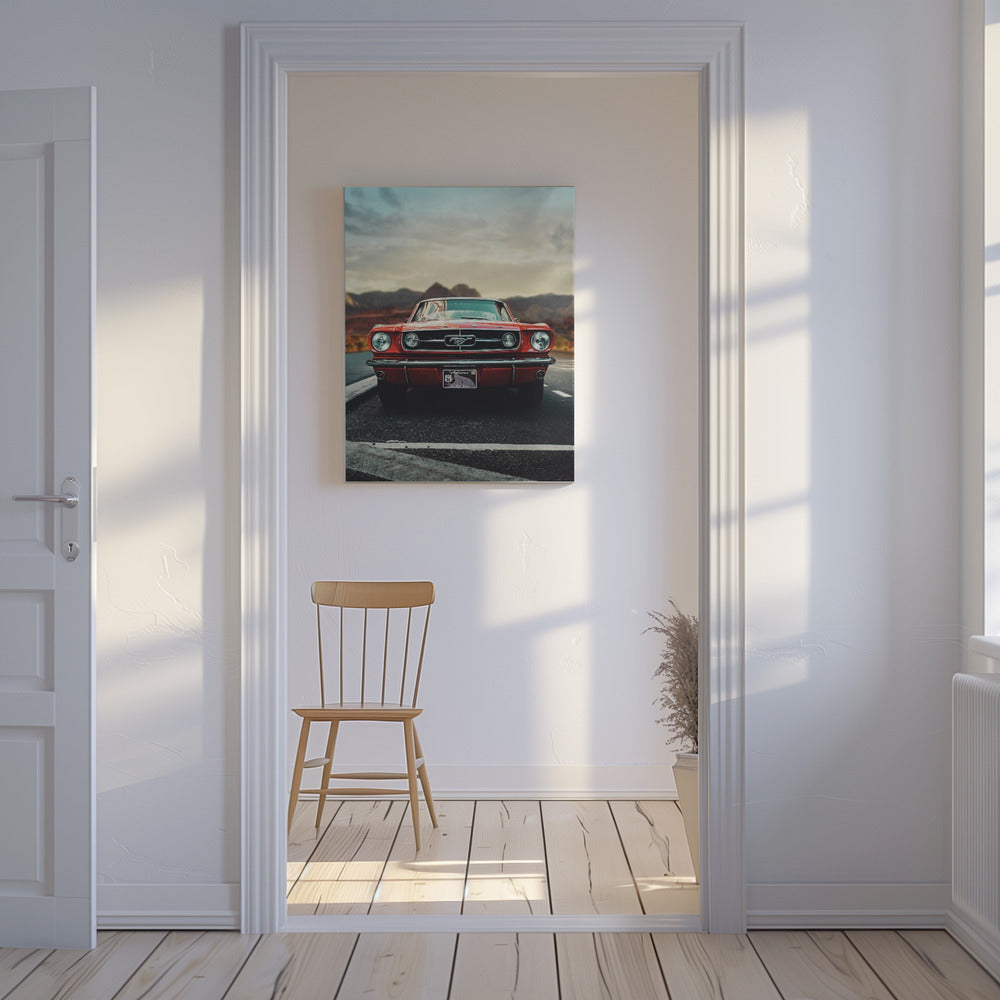 Oldtimer-Liebe | Leinwand